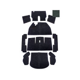 Carpet set, 69-72, black LHD Needlepunch tufted Carpet set, 69-72, black LHD Needlepunch tufted