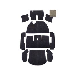 Carpet set,64-68, oatmeal, LHD Carpet set,64-68, oatmeal, LHD