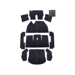 Carpet set,64-68, charcoal, RHD