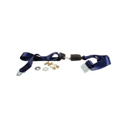 Seat belt, Lap 2 point, Modern buckle, Dark Blue