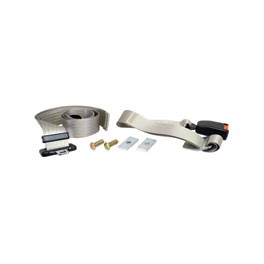 Seat belt, Lap 2 point, Modern buckle, Ivory