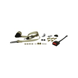 Seat belt, std, front, inertia, ivory