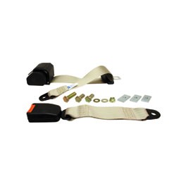 Seat belt, std, rear, inertia, ivory*