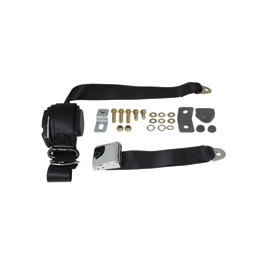 Seat belt front chrome inertia black BS std use up to12/71 ONLY Seat belt front chrome inertia black BS std use up to12/71 ONLY