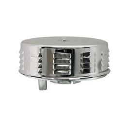 Airfilter, Foam with Chrome Mesh Cover Airfilter, Foam with Chrome Mesh Cover