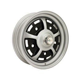 Sprintstar steel Wheel 4.5x15 in black and silver 5/205