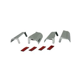 Hinge Cover Set, Stainless Steel, T1, 4pc