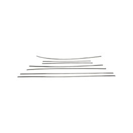 Trim set 7 piece Narrow T1 8/67-7/72 Stainless Steel