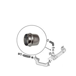 Connecting pipe for air hose