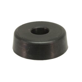 Rear Seat Buffer T1 58-64, Each, Black Rubber