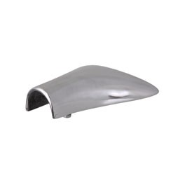 Tail Pipe Trim, 'SharksTail', Polished Ally