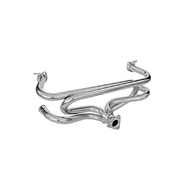 Header, Bugpack small flange ceramic coated ,T1/2, 1300cc+