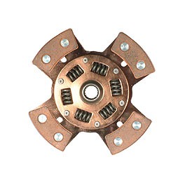 Clutch disc, 4 puck, sprung