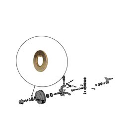 Thrust washer,fr outer T1 up to65, T2 64-79, T25up to92 Thrust washer,fr outer T1 up to65, T2 64-79, T25up to92