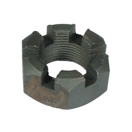 Castle nut, rear hub, T1 -7/66, T2 -63, 36mm