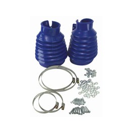 Swing axle boot kit,blue, pair