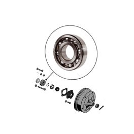 Rear wheel bearing T1 Swingaxle T2 -67 Inner & -63 Low Outer