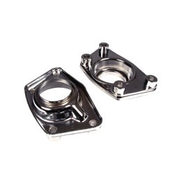 Torsion arm covers, Pair IRS Chrome