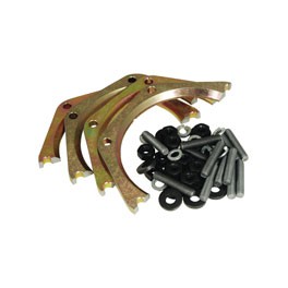 Steel axle retainers pair Steel axle retainers pair